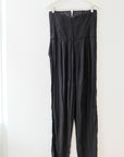 Myne Black Jumpsuit, Size Medium