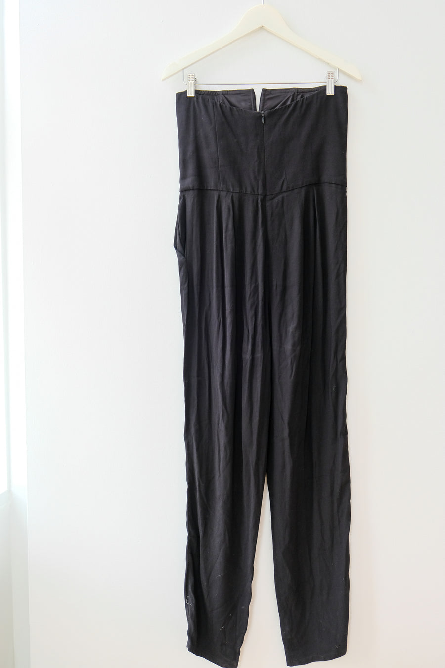 Myne Black Jumpsuit, Size Medium