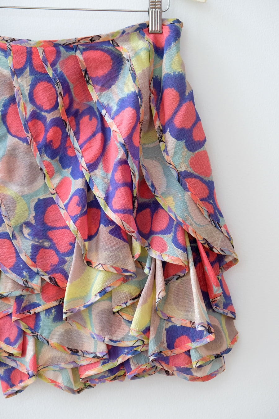 DVF Ruffle Mini Skirt