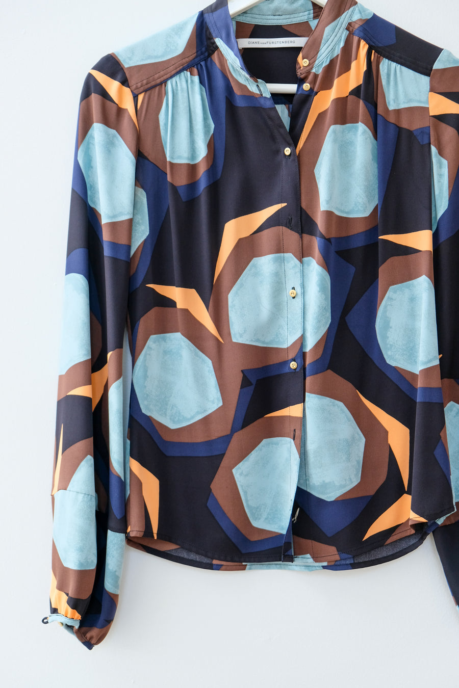DVF Vintage Chiffon Blouse, Small