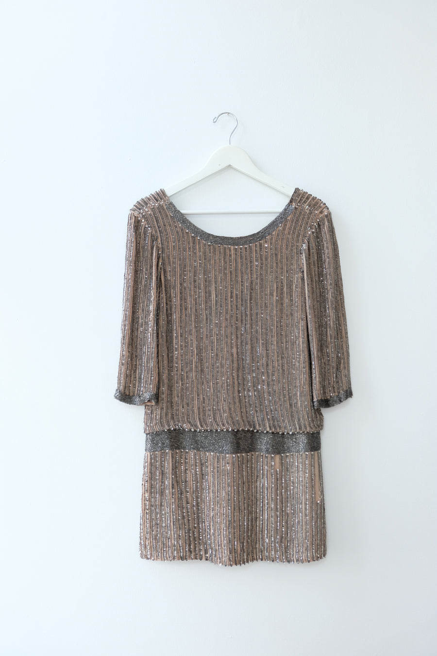 Sequin Mini Dress, Size Extra-Small