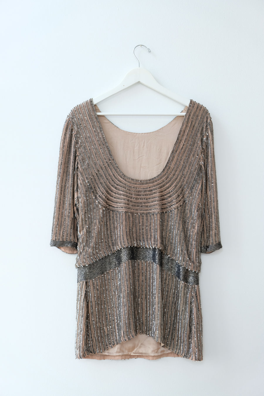 Sequin Mini Dress, Size Extra-Small