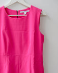 DVF Hot Pink Dress, Size 8