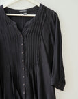 Sandra Ingrish Black Blouse, Size Medium