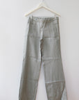 Vintage High-Waist Linen Pant, Size 4