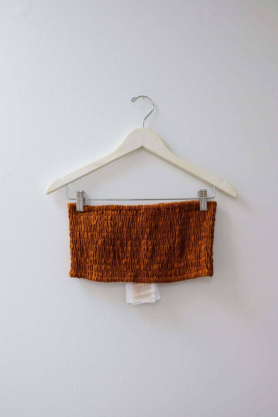 Bali Lane Linen Tube Top, Size Large