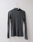 Velvet by Graham and Spencer Gray Turtleneck, Size Medium