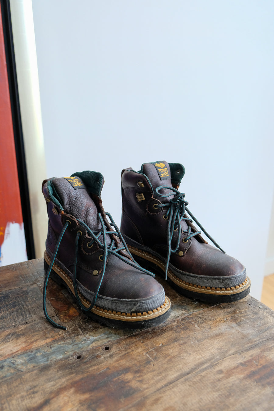 Georgia Giant Boots, Size 9