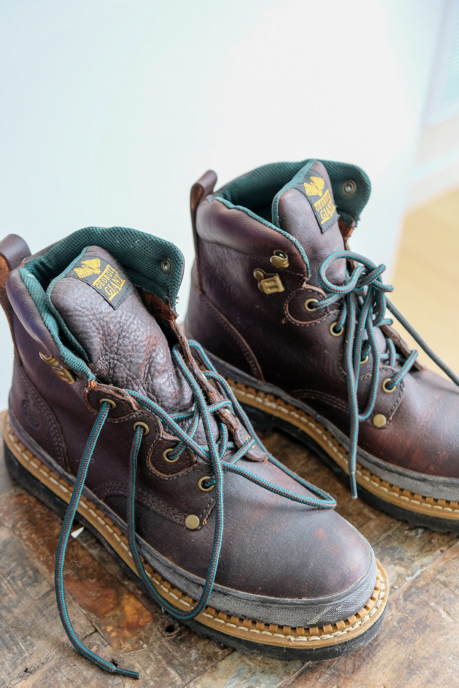 Georgia Giant Boots, Size 9