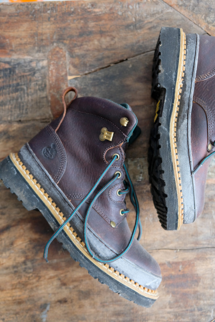 Georgia Giant Boots, Size 9