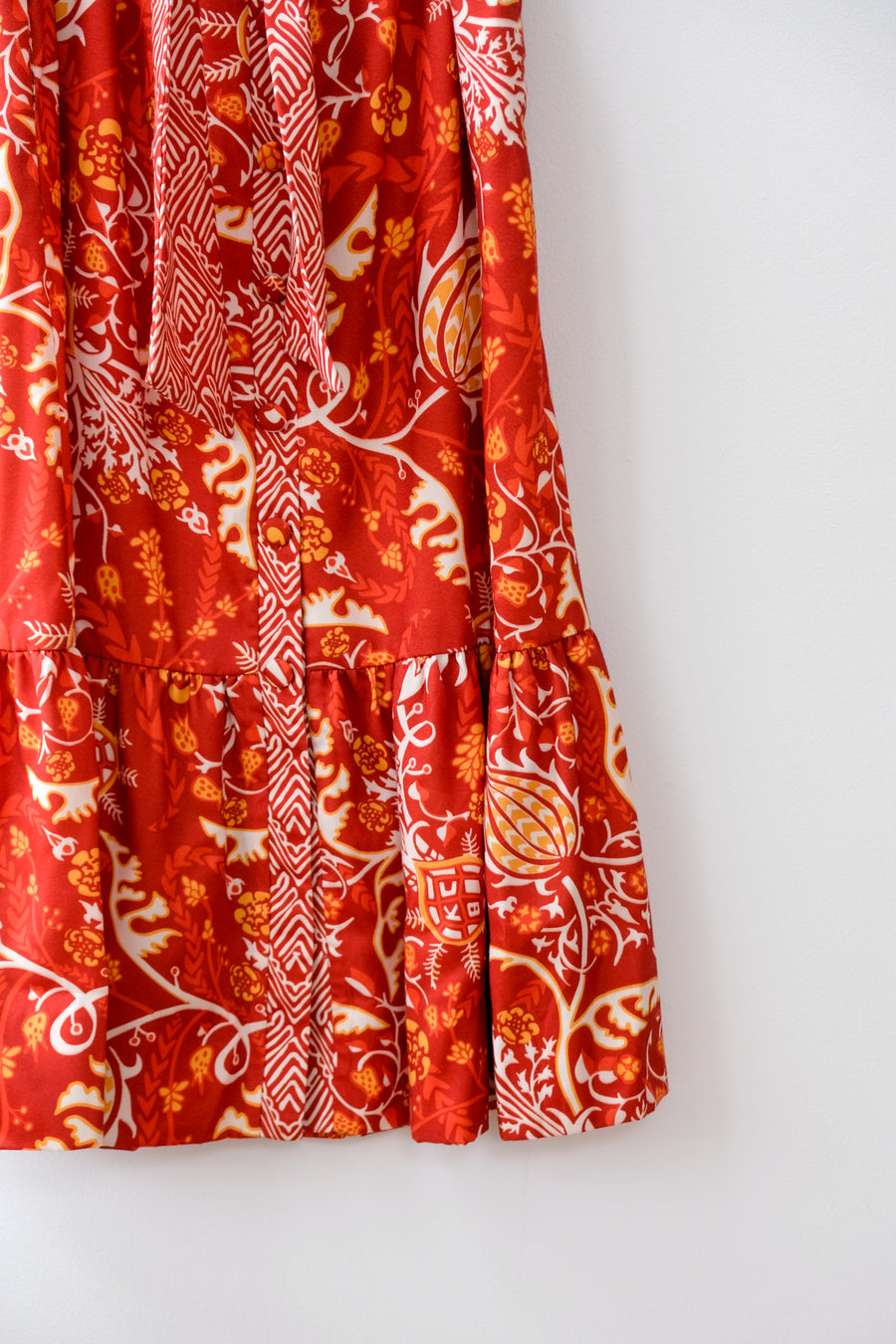 CK Bradley Maxi Skirt in Orange, Size 12