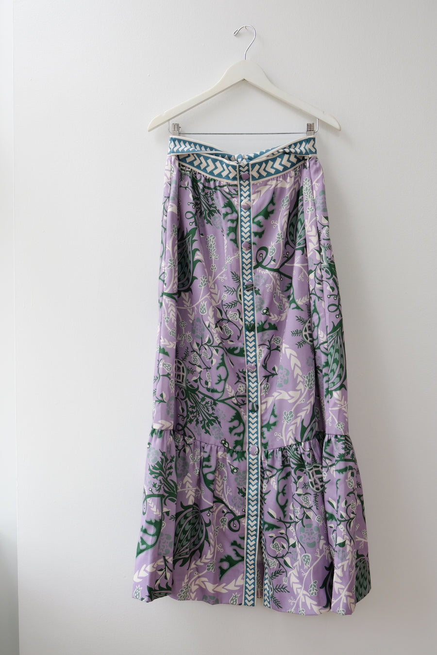 CK Bradley Maxi Skirt in Purple, Size 12
