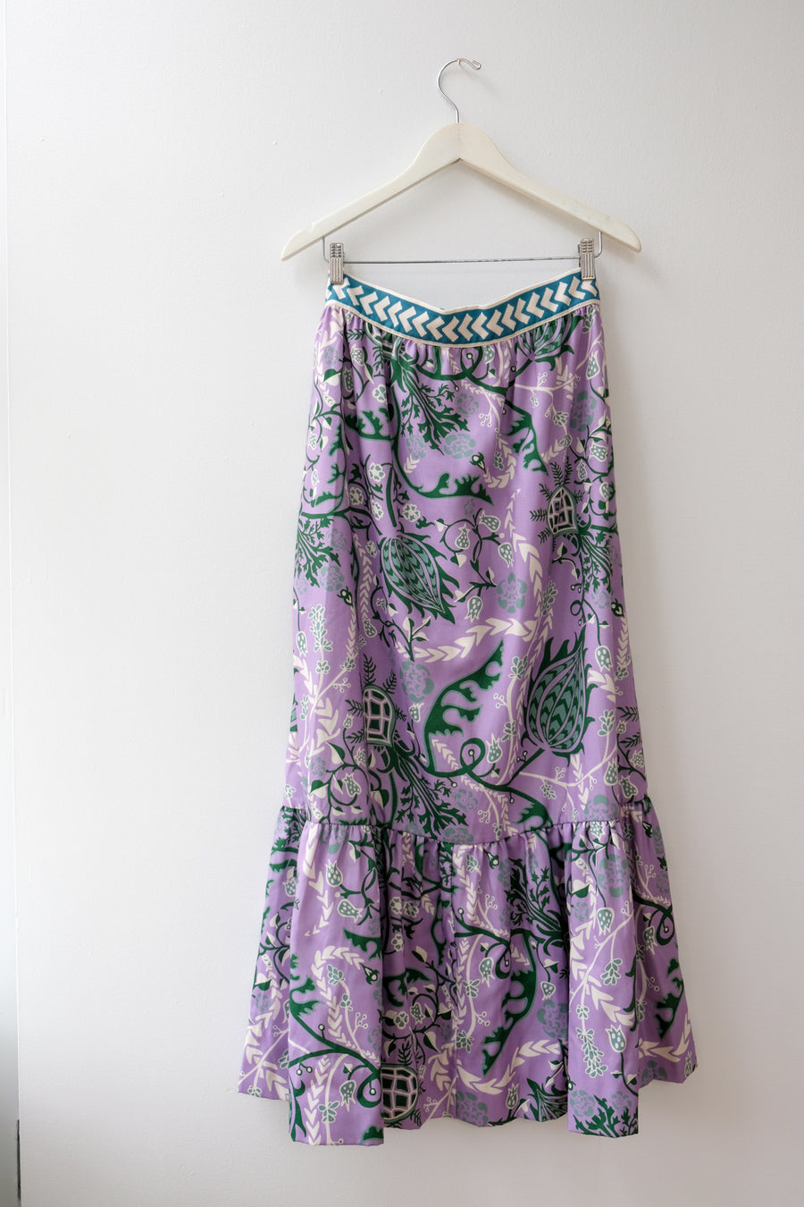 CK Bradley Maxi Skirt in Purple, Size 12