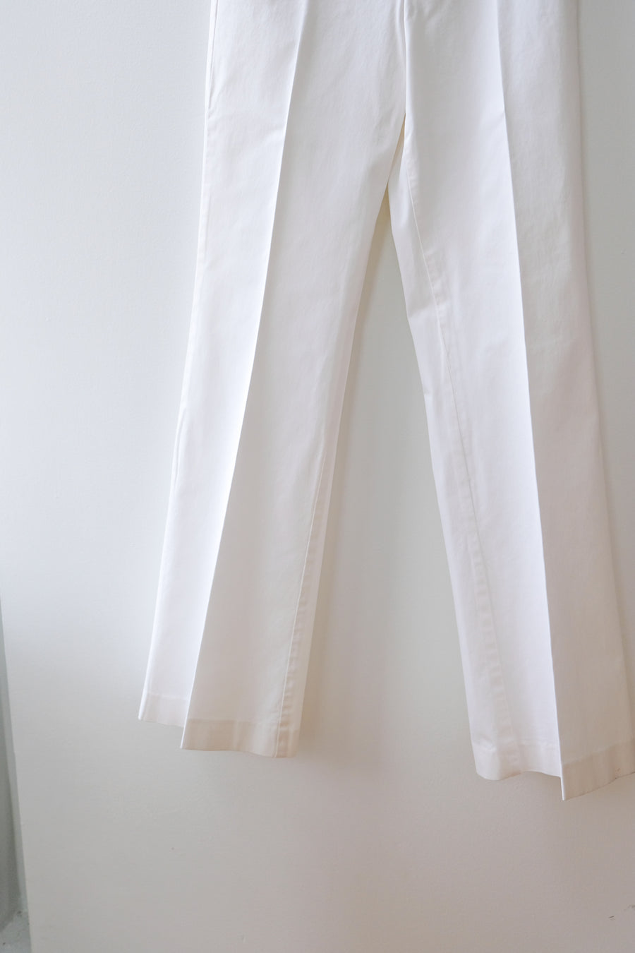 DVF Vintage White High-Waisted Pant, Size 4