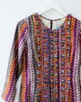 Vintage Silk Dress, Size Small