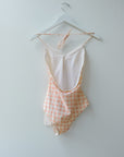 For Love & Lemons Gingham Swimsuit, Size Medium