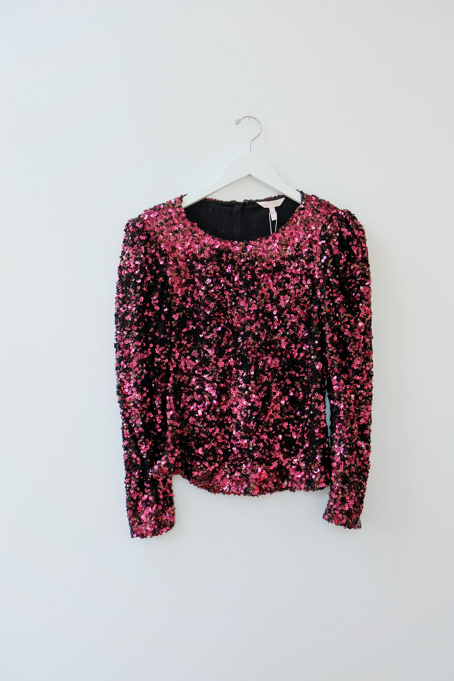 Rebecca Taylor Sequin Top, Size Medium