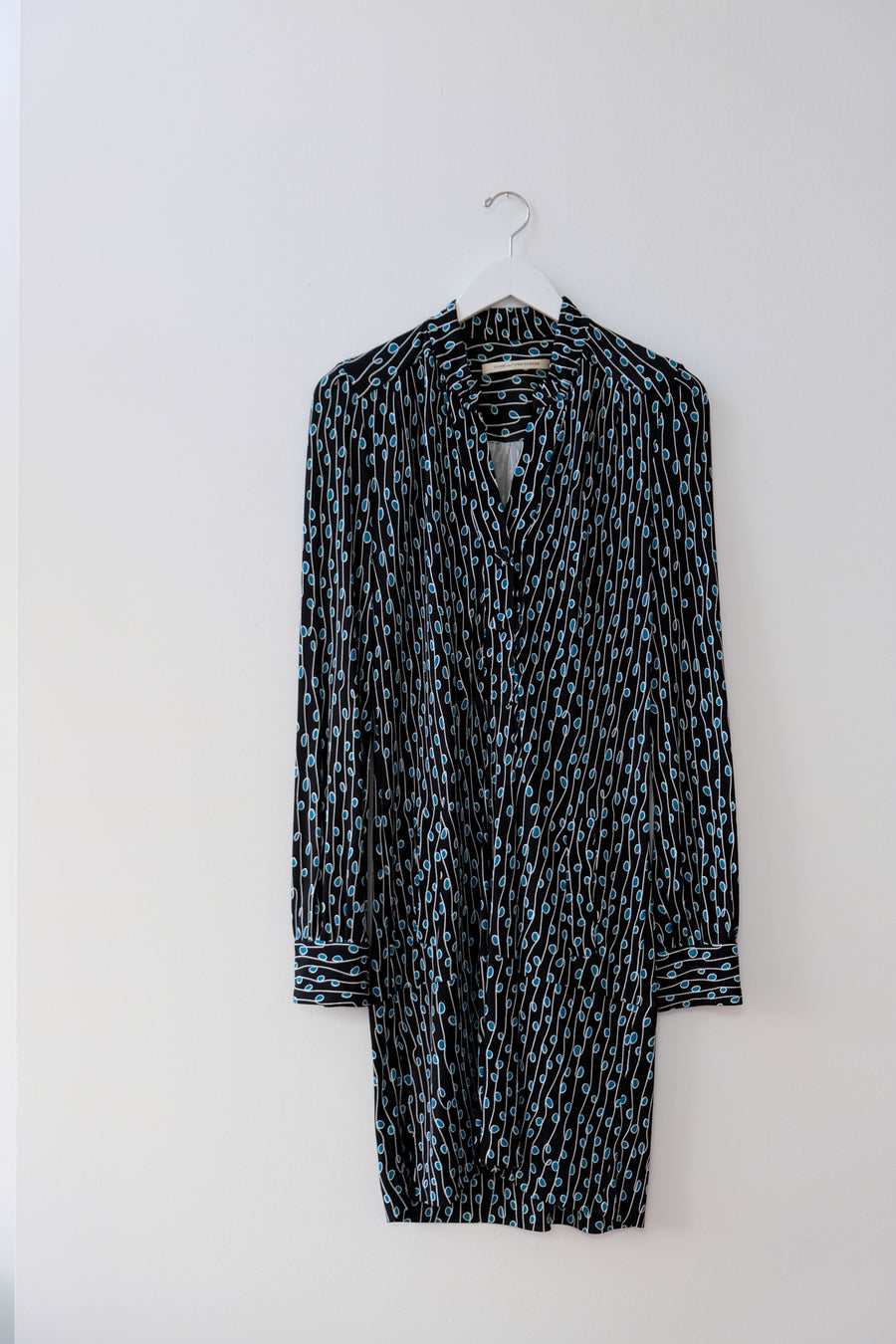 DVF Vintage Shirtdress, Size 4