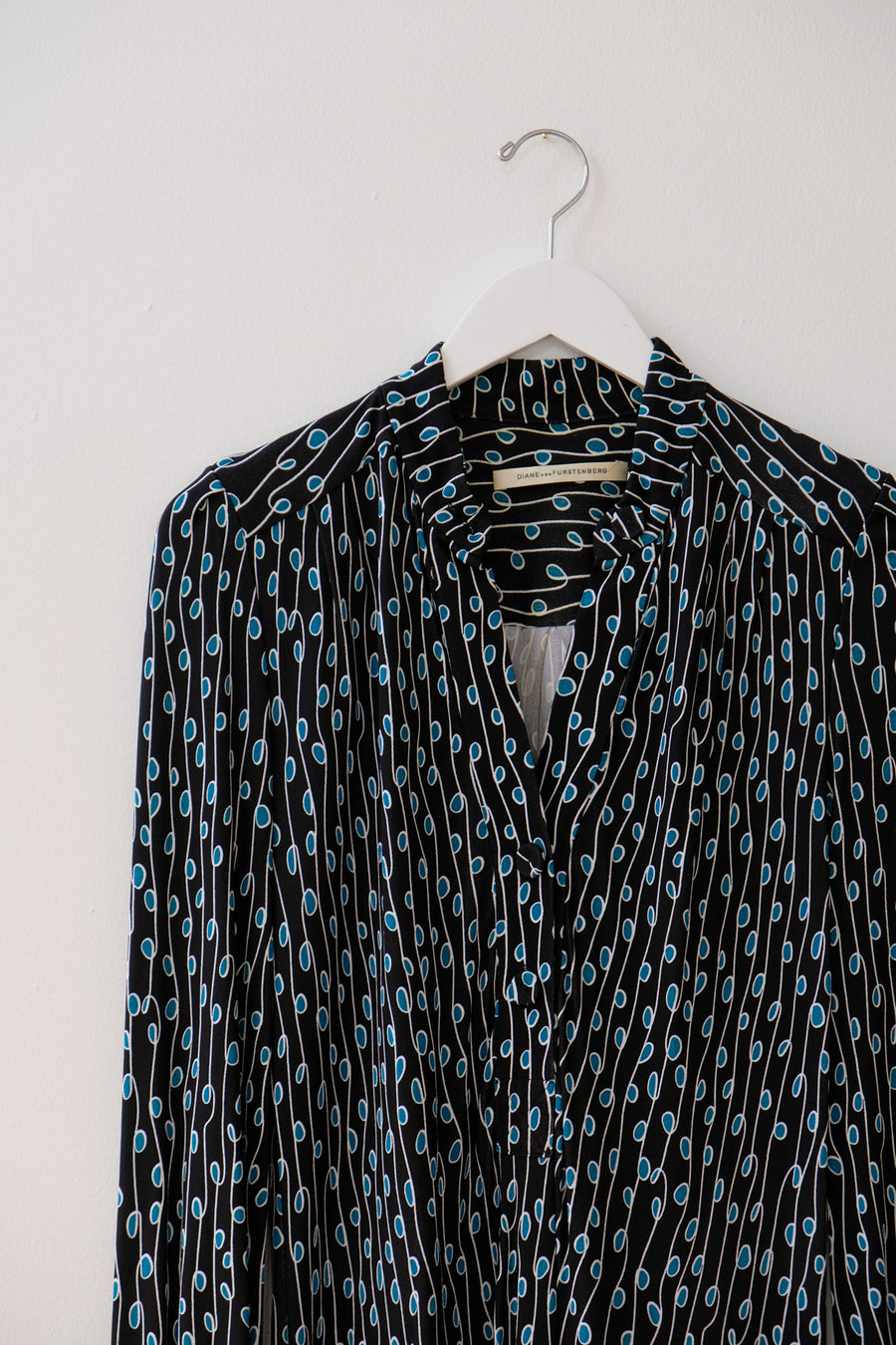 DVF Vintage Shirtdress, Size 4