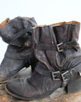 Vintage Heritage Leather Boots, Size 40