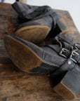 Vintage Heritage Leather Boots, Size 40