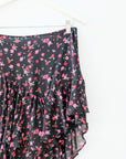 For Love & Lemons High-Low Midi Skirt, Large