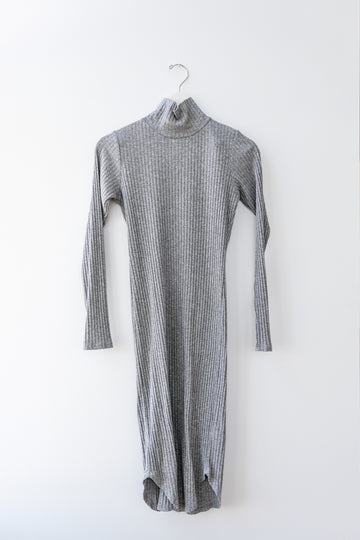 LNA Gray Bodycon Dress, Medium