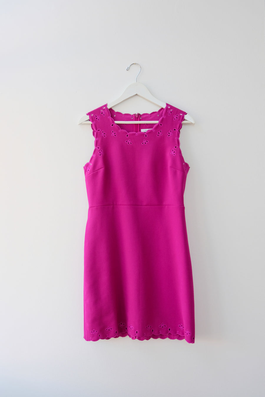 DVF Fuchsia Dress, Size 6