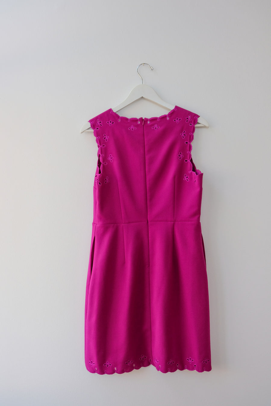 DVF Fuchsia Dress, Size 6