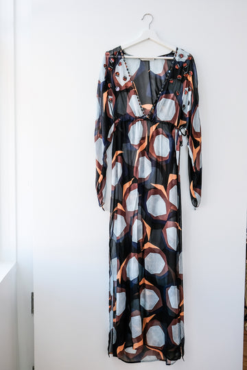 DVF Chiffon Cover Up, Medium