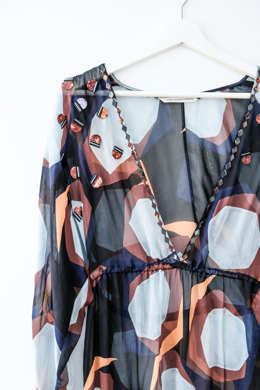 DVF Chiffon Cover Up, Medium