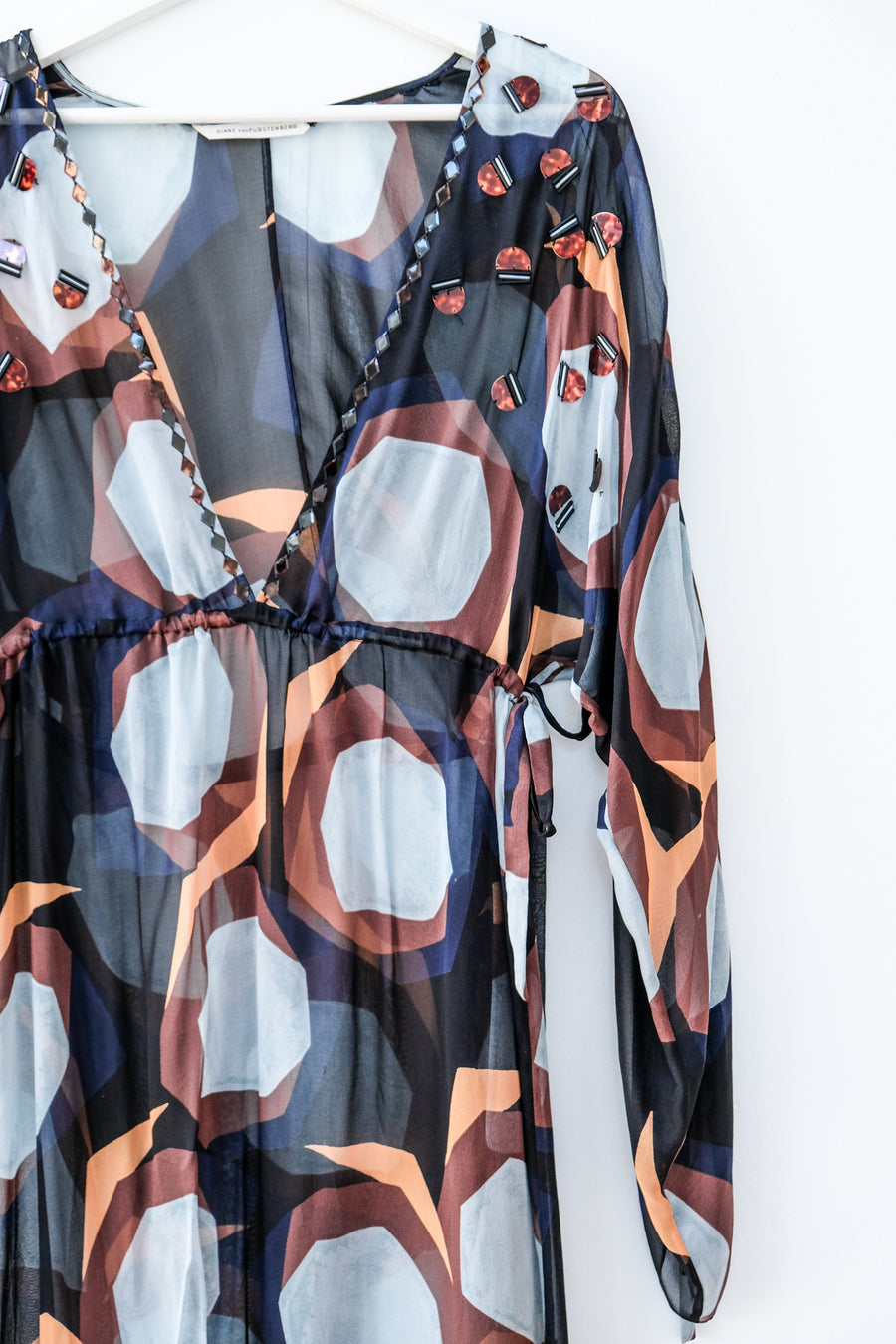DVF Chiffon Cover Up, Medium