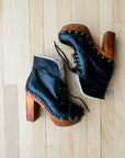 Jeffrey Campbell Black Shearling Platform, US 8.5
