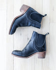 Redwing Black Leather Boots, Size 9