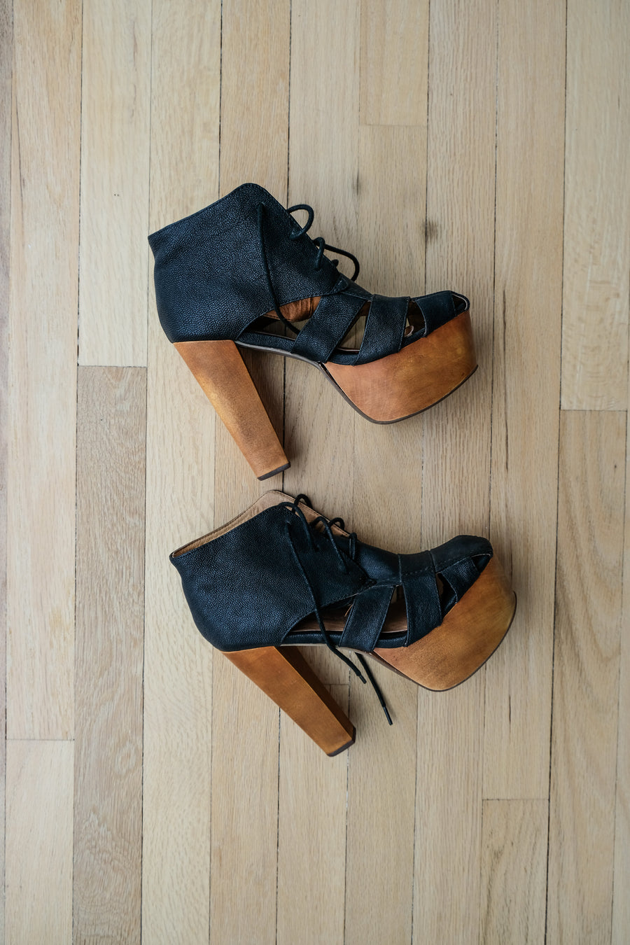 Jeffrey Campbell Black Platform, US 7.5