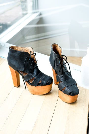 Jeffrey Campbell Black Platform, US 7.5