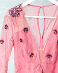 For Love & Lemons Lace and Sequin Dress, Size Small