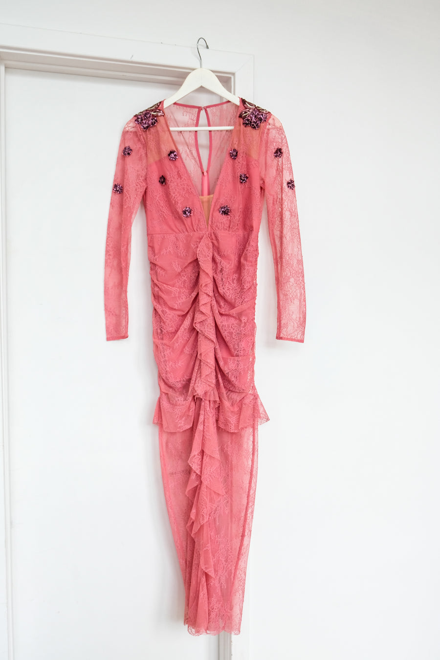 For Love & Lemons Lace and Sequin Dress, Size Small