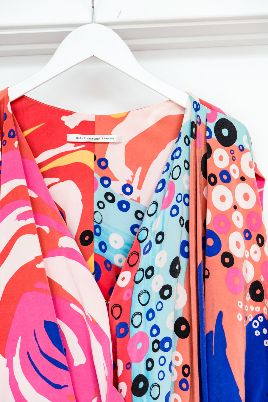 DVF Vintage Print Blouse, Medium