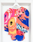 DVF Vintage Print Blouse, Medium
