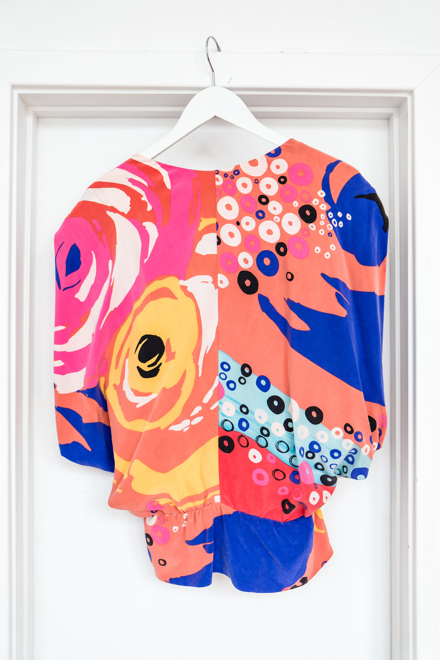 DVF Vintage Print Blouse, Medium