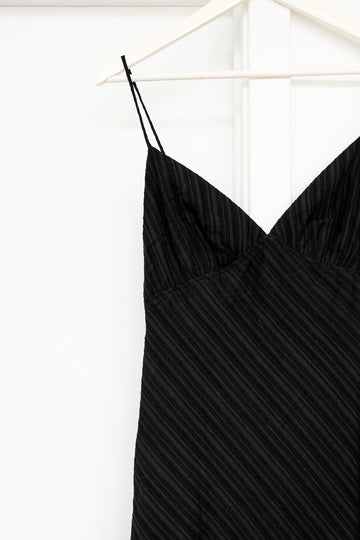 Dissh Black Strappy Dress, Size 10