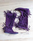 Sam Edelman Fringe Boots, US 9