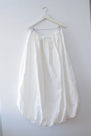 Dissh White Bubble Maxi Skirt, Size 8