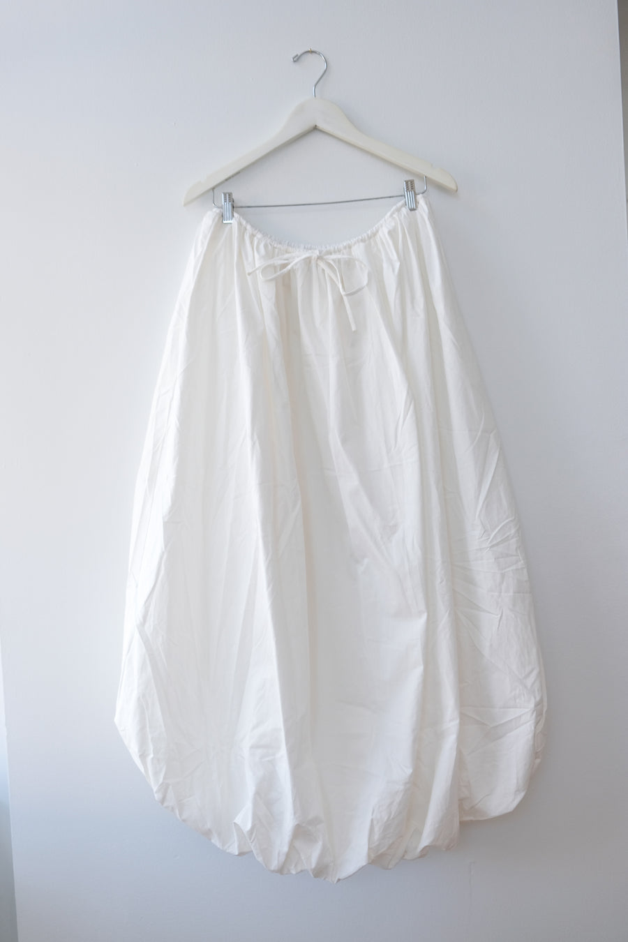 Dissh White Bubble Maxi Skirt, Size 8