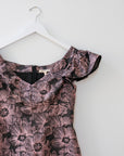 Rebecca Taylor Floral Tea Length Gown, Size 6