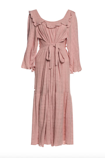 Christy Dawn Blush Dress, Size Extra-Large