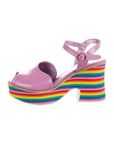 L’atelier de Charlotte Rainbow Platform, Size US 10