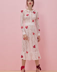 For Love and Lemons heart lace dress, medium - studio