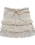 Lindsay Mini Skirt in Ivory